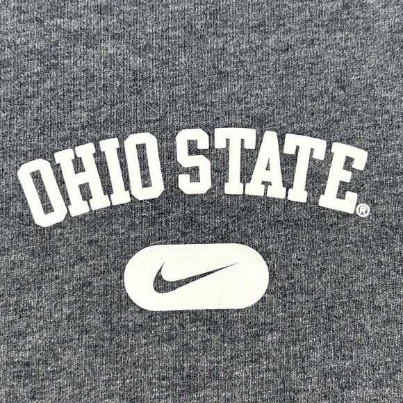 The Ohio State Buckeyes Sweatshirt Women's XL Gray Nike Long Sleeve Crew Neck - Picture 2 of 10